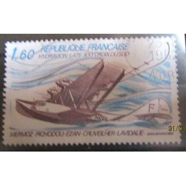 1982. Pa56 Poste Aérienne : Hydravion "Laté 300"