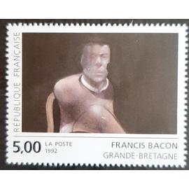 Timbre N° 2779 - Francis Bacon - Etude pour le portrait de John Edward - 1992
