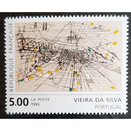 Timbre N° 2835 - Marie Hélène Vieira da Silva - Portugal - 1993