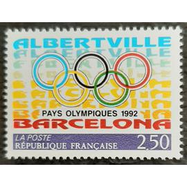 Timbre N° 2760 - Albertville-Barcelone Villes olympiques 92 - 1992
