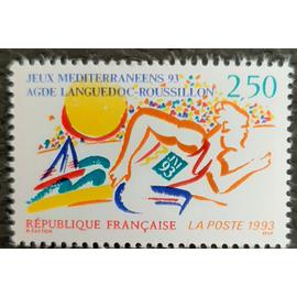 Timbre N° 2795 - Jeux méditerranéens à Agde - 1993