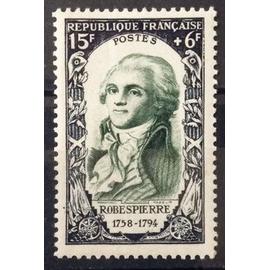 Célébrités 1950 - Xviiième Siècle - Robespierre 15f+6f (Impeccable N° 871) Neuf** Luxe (= Sans Trace De Charnière) - Cote 18,00&euro; - France Année 1950 - Brn83 - N24955