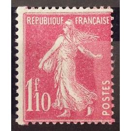 Semeuse 1927 - 1f10 Rose (Très Joli N° 238) Neuf* - Cote 12,50&euro; - France Année 1927 - Brn83 - N24910