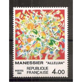 2169 (1981) Alfred Manessier Alléluia N** (cote 2,3e) (0964)