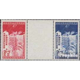 France 576-577 bande de trois (complète.Edition.) neuf avec gomme originale 1942 legion tricolore