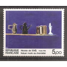 2364 (1985) Nicolas de Stael Nature Morte au chandelier N** (cote 3e) (0888)