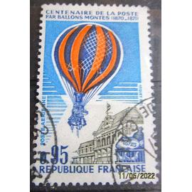 1971.Pa45: Poste aérienne: Cinquantenaire de la poste par ballons montés.