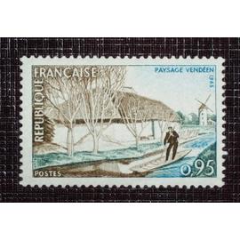 FRANCE N° 1439 neuf sans charnière de 1965 - 95c « Paysage Vendéen » - Cote 3 euros