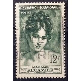 Madame Récamier 12f (Joli n° 875) Obl - France Année 1950 - brn83 - N16978