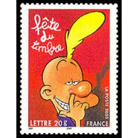 Timbre de 2005 Fête du timbre 2005 Titeuf - Yvert & Tellier n° 3751