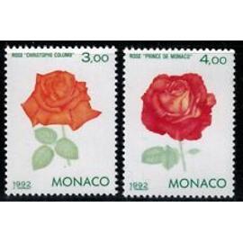 Monaco 1839/1840, fleurs, neufs** luxe