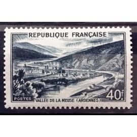 Vallée de la Meuse 40f (Superbe n° 842A) Neuf* - Cote 10,00&euro; - France Année 1949 - brn83 - N15981