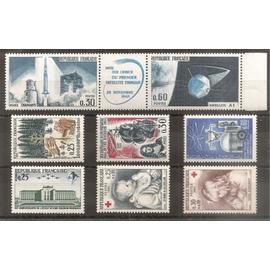 1460 à 1467 (1965) Série de timbres neufs N** (cote 3,6e) (8597)