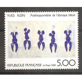 2561 (1989) Yves Klein Anthropométrie de l