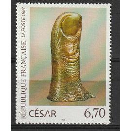 Série artistique, le pouce de César. Timbre neuf** 1997 n° 3104