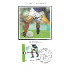 Fdc Cp 2002 - Champions Du Monde De Football 1998 - Yvert 3484