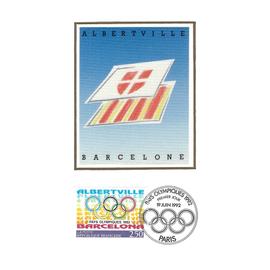 Fdc Cp 1992 - Pays olympiques 1992 Albertville - Barcelona - Yvert 2760