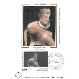Fdc Cp 1992 - Francis Bacon Grande-Bretagne - Yvert 2779