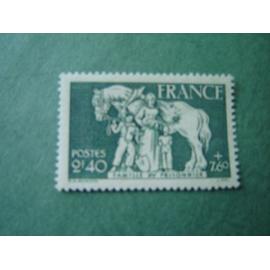 AD 103 E // Timbre France Neuf 1943*N°586" Au profit de la famille du prisonnier"