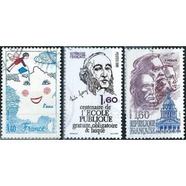 france 1981, beaux timbres yvert 2125 dessins d