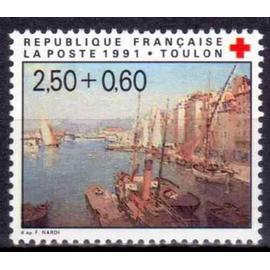 1991 FRANCE TIMBRE CROIX ROUGE Y & T YVERT N° 2733 Neuf * * SANS CHARNIERE