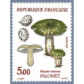 France 1987, Très Beau timbre Neuf** Luxe yvert 2491, Nature De France, Les Champignons, Le Palomet.