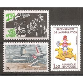 2201 à 2203 (1982) Série de timbres neufs N** (cote 3,2e) (8714)
