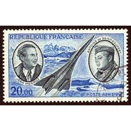 France timbre de poste aérienne° 44 Mermoz & Saint-Exupéry
