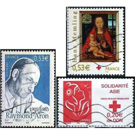 France 2005, Beaux Timbres Yvert 3745 Au Profit De La Croix-Rouge, Marianne de Lamouche Solidarité avec l