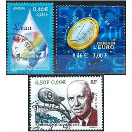 france 2001, beaux timbres yvert 3388 europa, l