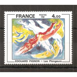 2168 (1981) Edouard Pignon Les Plongeurs N** (cote 2,3e) (0918)