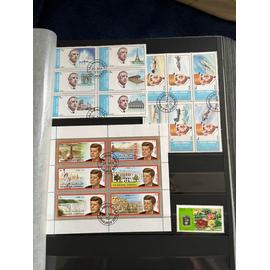 Collection de timbres divers pays - oblitérés ou non