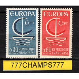Europa. 1966. y & t 1490, 1491