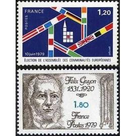 france 1979, très beaux timbres neufs** luxe yvert 2050 élection de l