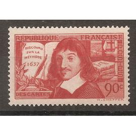 341 (1937) René Descartes - Discours sur la Méthode N** (cote 4,3e) (8908)