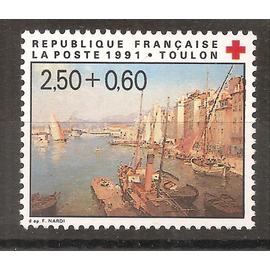 2733 (1991) Croix-Rouge Toulon N** (cote 1,4e) (0886)
