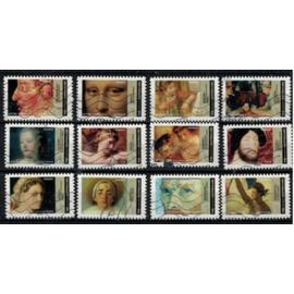 France timbres oblitérés 2022 Série " Chefs-d