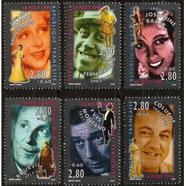 france 1994, très belle série complète timbres Neufs** luxe yvert 2897 à 2902 de la Scène à l