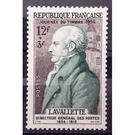 France timbre** 969 journée du timbre 1954