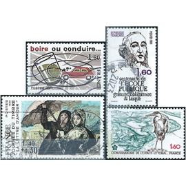 france 1981, beaux timbres yvert 2124 fête du timbre, la lettre d