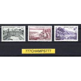 série touristique. 1959. y & t 1192, 1193, 1194