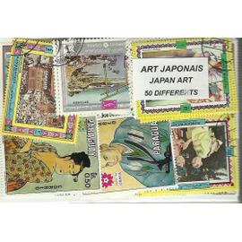 Lot timbres thematique " Art Japonais "