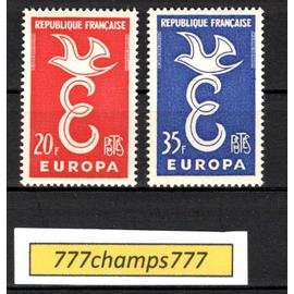 europa. 1958. y & t 1173, 1174