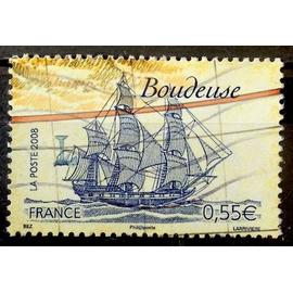 Voiliers Célèbres - La Boudeuse 0,55&euro; (Superbe n° 4251) Obl - France Année 2008 - brn83 - N14560