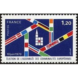 Timbre France 1979 Neuf- Election De L