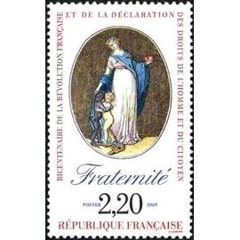 Timbre France 1989, Neuf - Bicentenaire De La Révolution - Fraternité - 2.20 Yt 2575