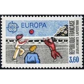 Timbre France 1989, Neuf - Europa - Jeux D