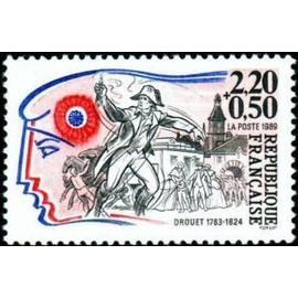 Timbre France 1989, Neuf - Personnages De La Révolution Française - Drouet (1763-1824) - 2.20+0.50 Yt 2569