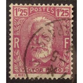 Victor Hugo 1933 - 1f25 Lilas-Rose (Avec Bordure Décoration) (Très Joli n° 293) Obl - France Année 1933 - brn83 - N12844