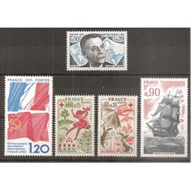 1858 à 1862 (1975) Série de timbres neufs N** (cote 4,4e) (9031)